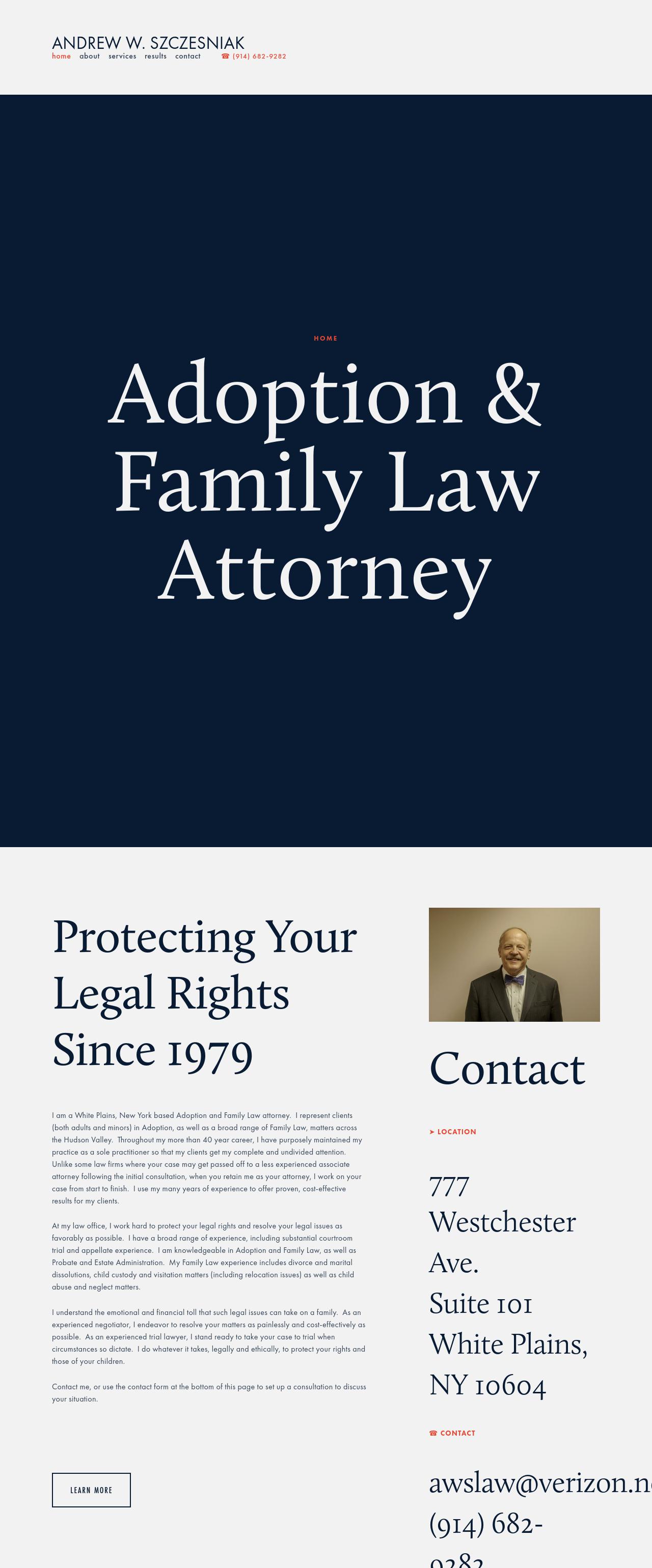 Andrew W. Szczesniak - White Plains NY Lawyers