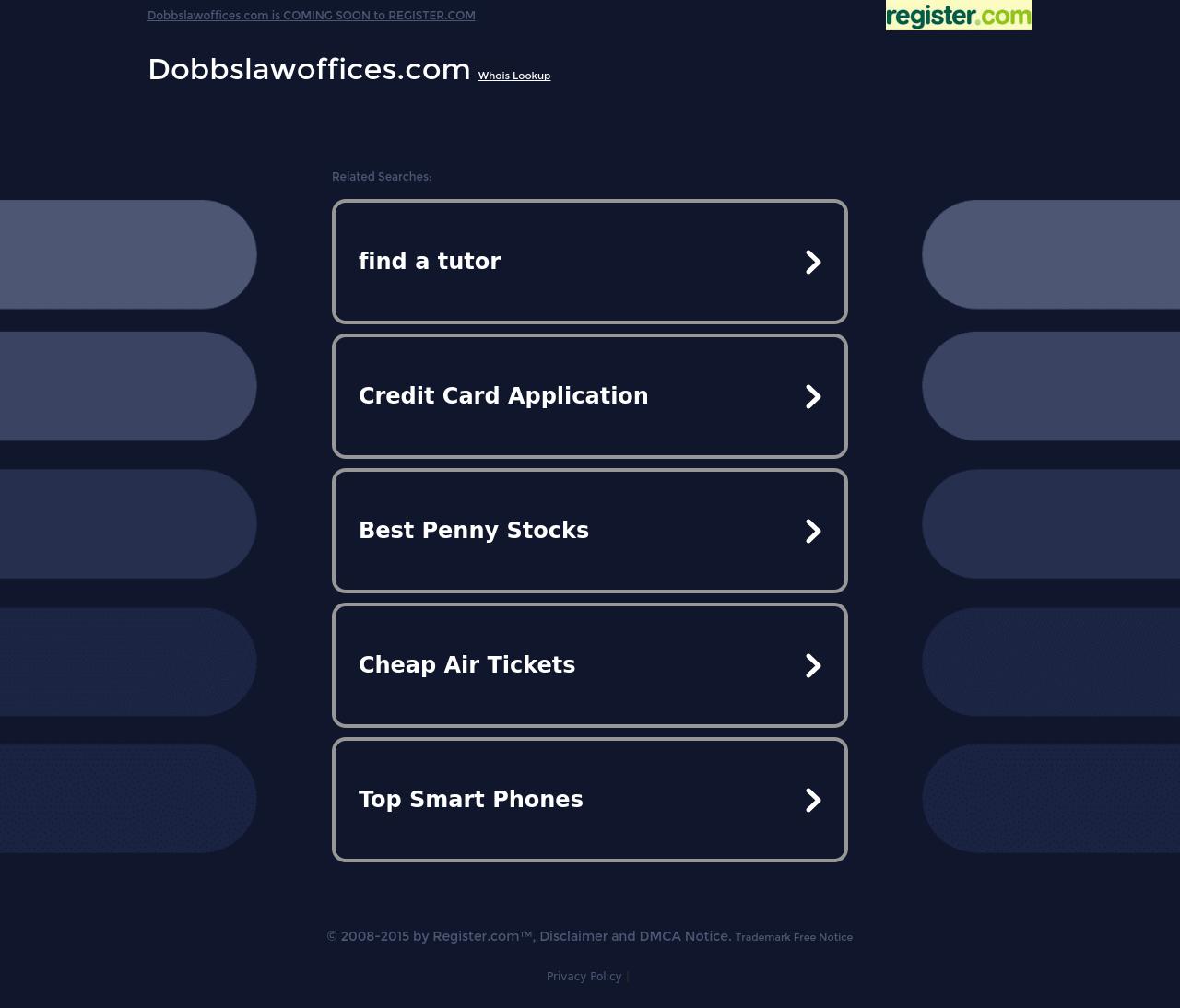 Dobbs Law, LLC - Frankfort IL Lawyers