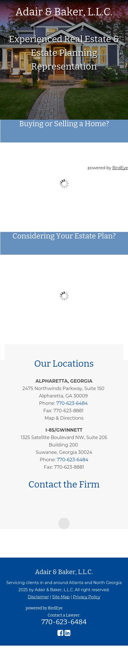 Blackburn & Adair, L.L.C. - Alpharetta GA Lawyers