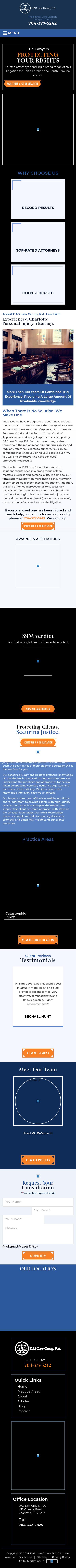 DeVore, Acton & Stafford, P.A. - Charlotte NC Lawyers