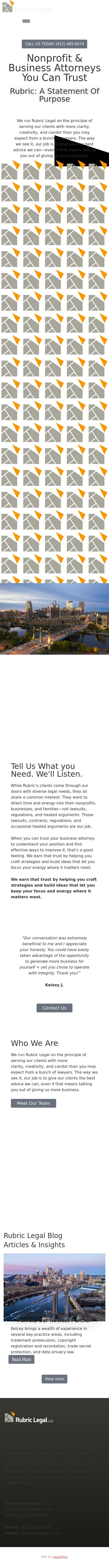 Rubric Legal LLC - Minneapolis MN Lawyers