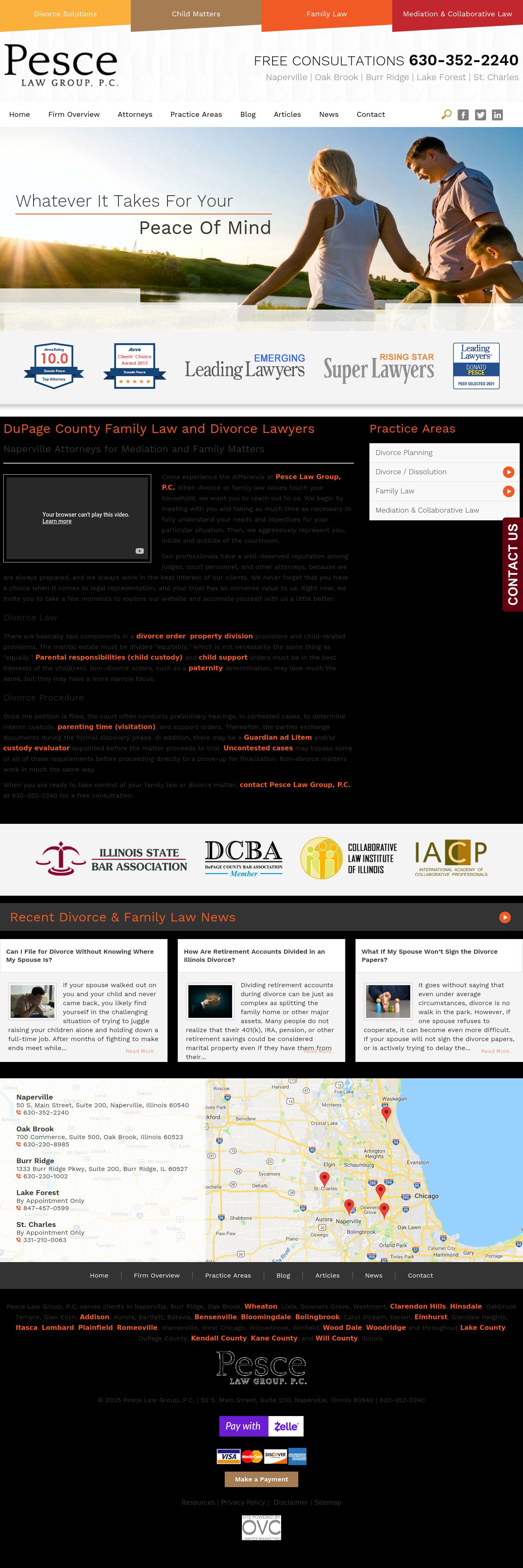 Pesce Law Group, P.C. - Oak Brook IL Lawyers