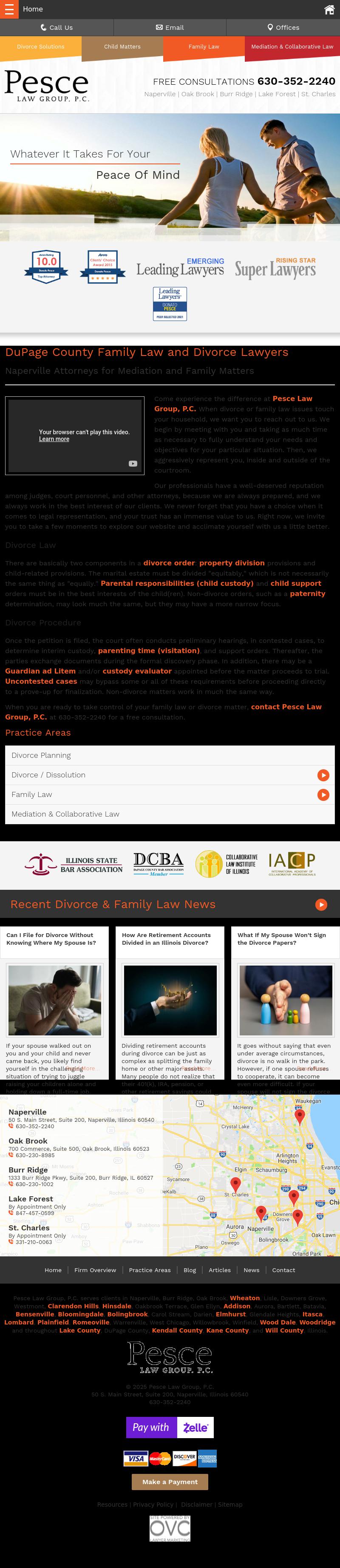 Pesce Law Group, P.C. - Oak Brook IL Lawyers