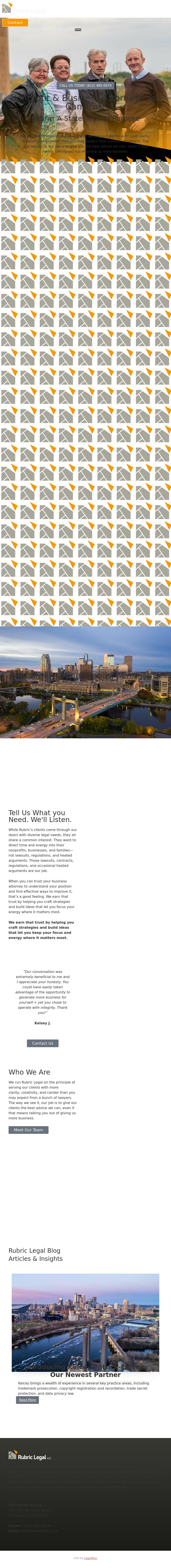 Rubric Legal LLC - Minneapolis MN Lawyers