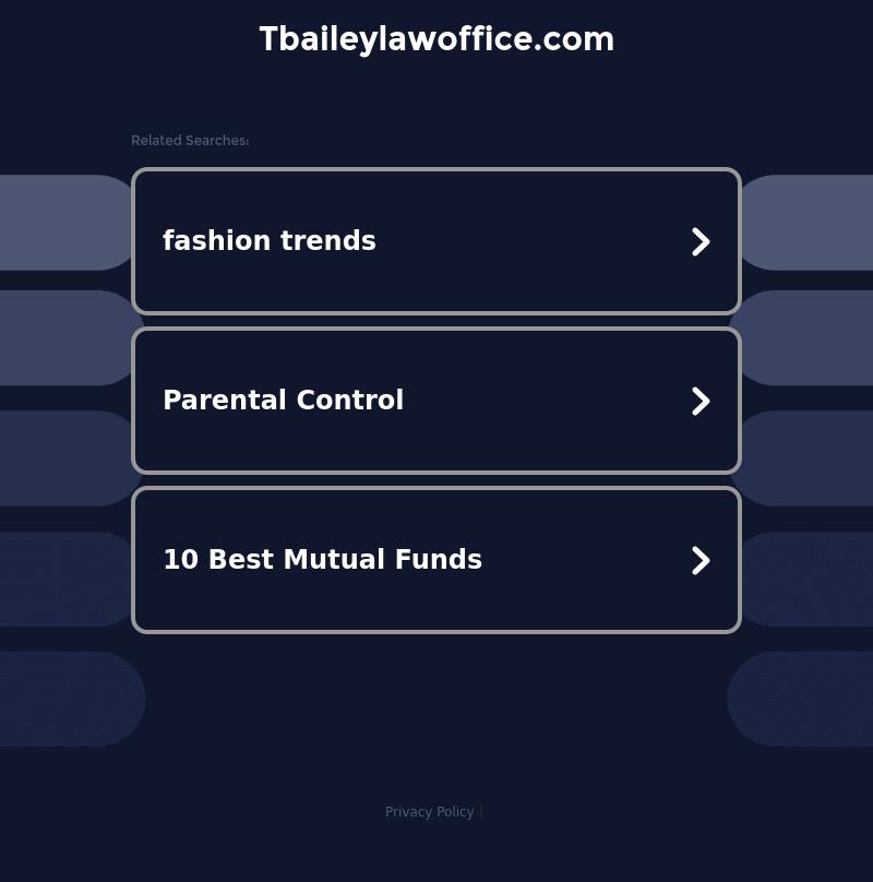 T. Bailey Law Office - Memphis TN Lawyers
